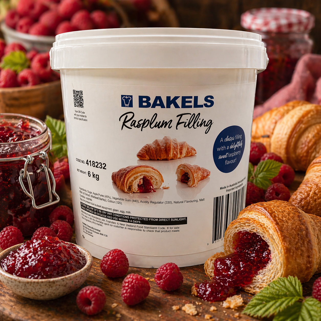 Bakels Rasplum Filling - 6kg