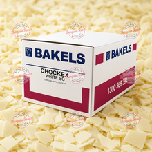 Bakels Chockex Compound White Chocolate - 10kg