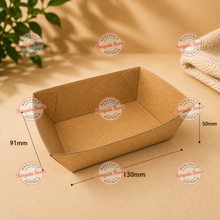 Kraft Open Tray Size A  - 500pcs (BULK)