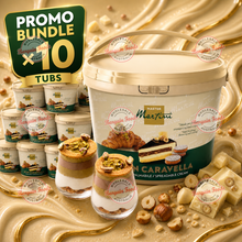 10x Master Martini Gran Nocciola Latte Spread - 5kg (Like Bueno) BB Mar 2026 with a manufacturer extension of 6 months past best before.