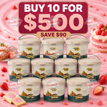 Master Martini Gran Fragola Strawberry Cream Spread - 5kg (BULK BUNDLE OF x10) BB 07/2026 + 3 Month Extension From Manufacture