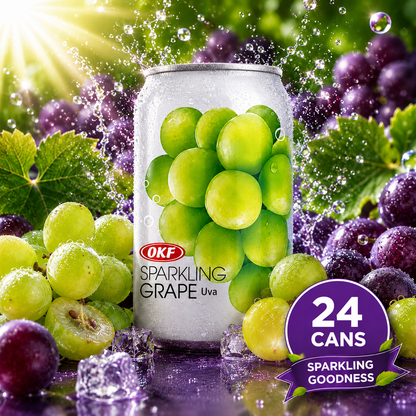 OKF Sparkling Water Drink Box - 350ml x24 (BULK)