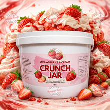 Crunch Jar Strawberries And Cream Spread - 5kg