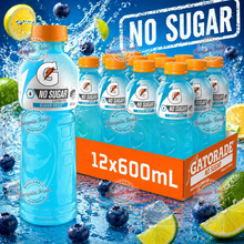 Gatorade Glacier Freeze NO SUGAR - 600ml x12 (BULK)
