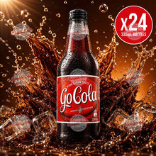Berts Soda Glass Bottles Go Cola - 330ml x24 (BULK)