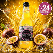 Berts Soda Glass Bottles Passion Fruit - 330ml x24 (BULK)