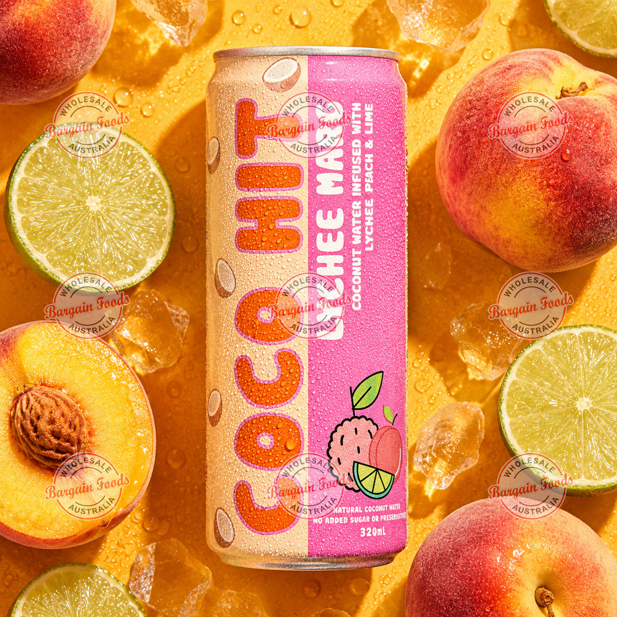 Coco Hit Lychee Margarita - 320ml x12 (BULK)