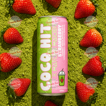 Coco Hit Strawberry Matcha - 320ml x12 (BULK)
